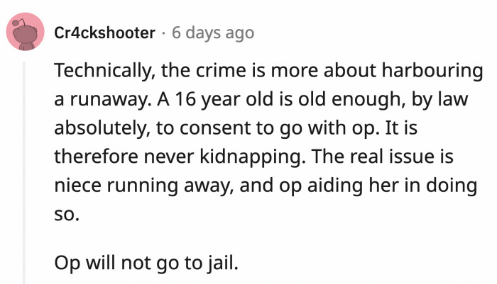 It wouldn't hurt to consult a lawyer. No one wants OP's niece to go back to an unsafe environment.