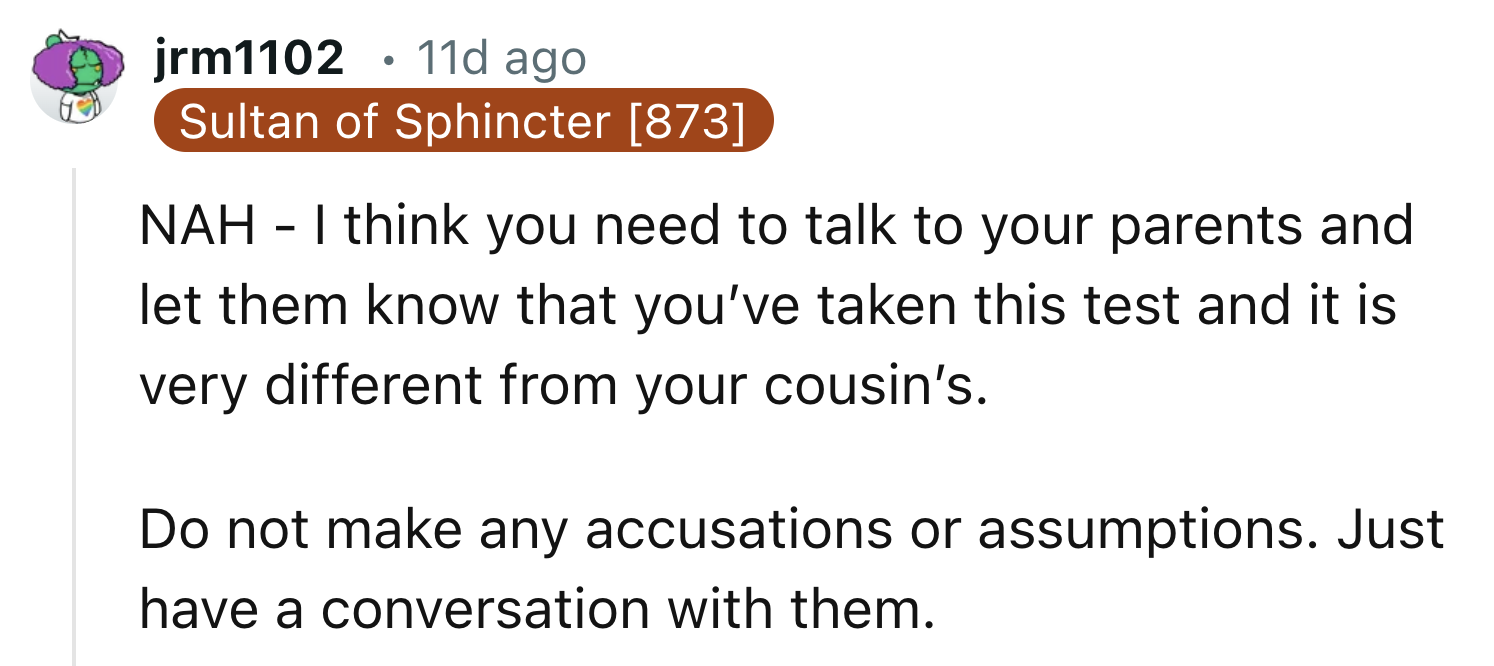 Just Have a Conversation with the Parents, No Accusations or Assumptions