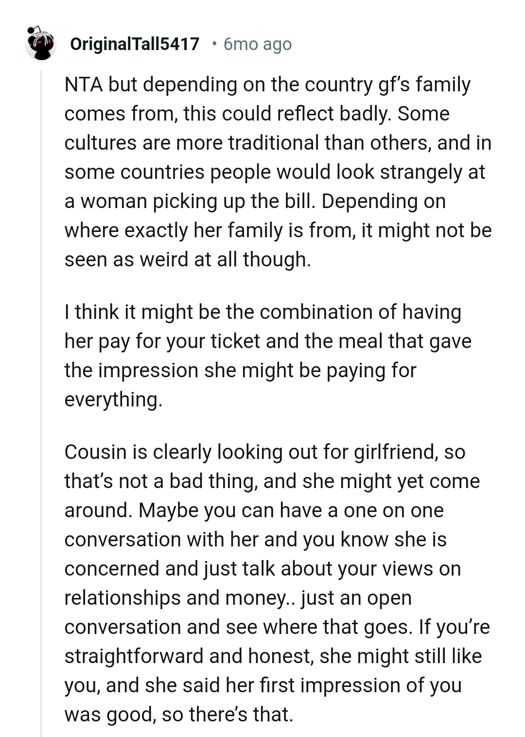 She might yet come around