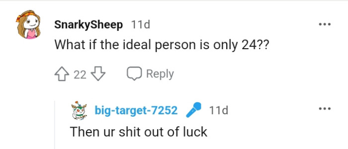 What if the ideal person is a year younger than the required age?