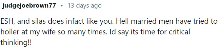 OP's friend having romantic feelings