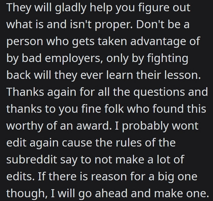 It's time to step up.