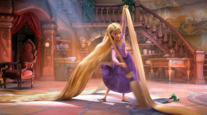7. Easter Eggs In Tangled