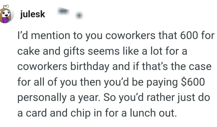 The OP would personally be paying a lot every year
