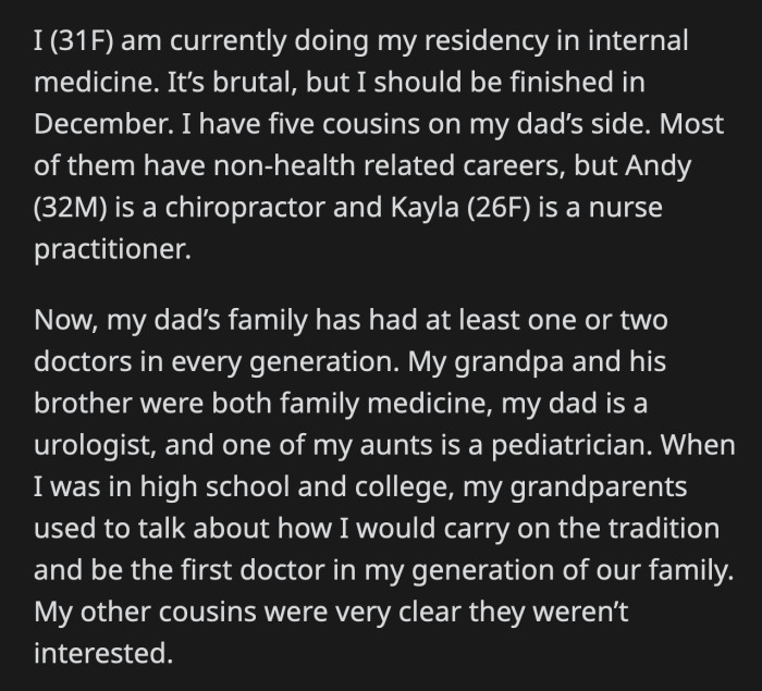 She pointed out that nursing is only devalued because it has been historically female-led