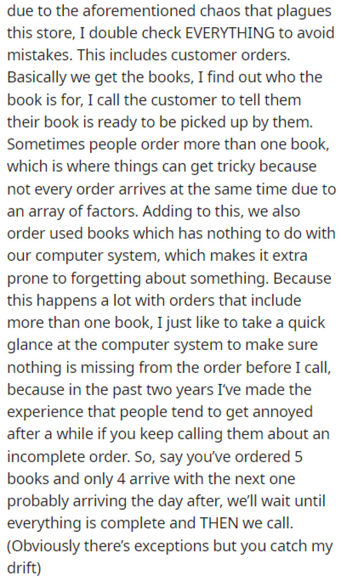 OP developed this tactic to make things as efficient as possible