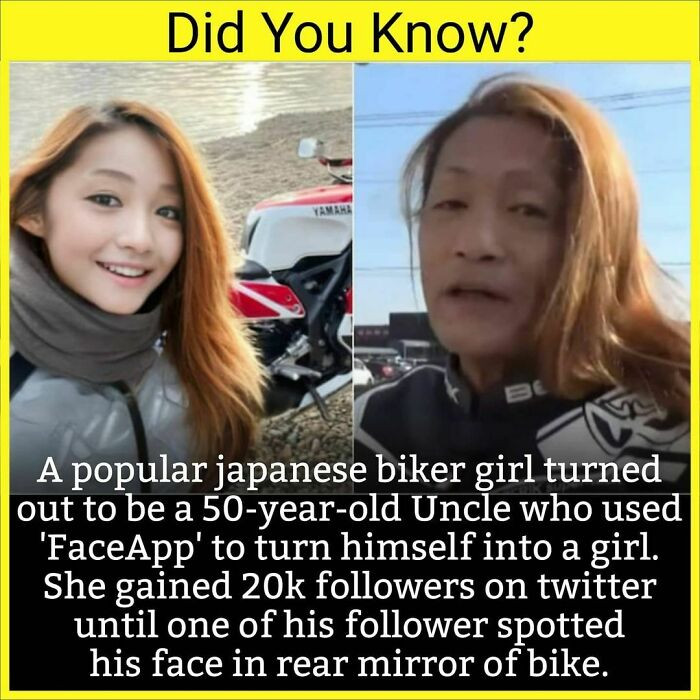 18. Face app does wonders