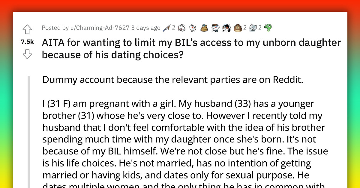 Mother Takes Drastic Action To Protect Daughter, Limits BIL's Access Due To His Controversial Love Life
