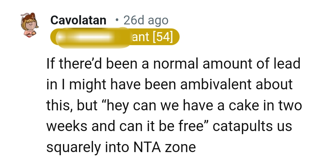 And the comments from other Redditors roll in...