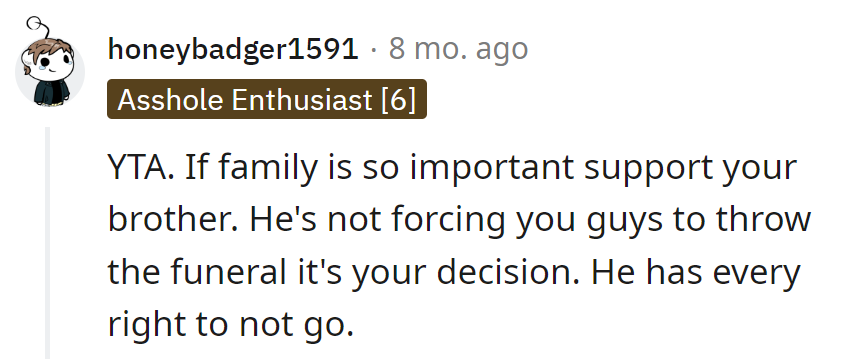 Respect the skip; it's his right to dance or not.