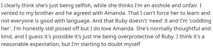 He explains more about how he feels and what his girlfriend has been saying regarding the whole situation.