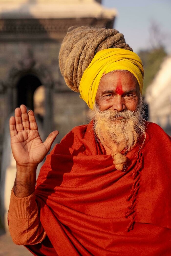 Hindu Pilgrim (Sadhu), Pashupatinath Temple, Kathmandu, 2025