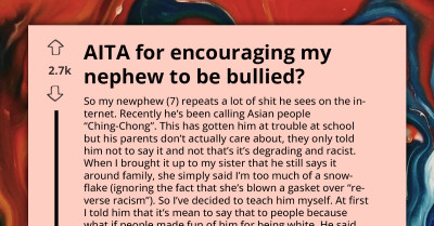 Redditor Teaches Nephew Tough Lesson on Racism by Setting Him Up to Be Bullied