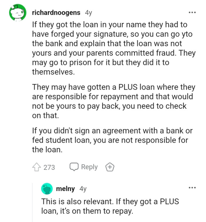 They may go to prison for it, but it's their fault