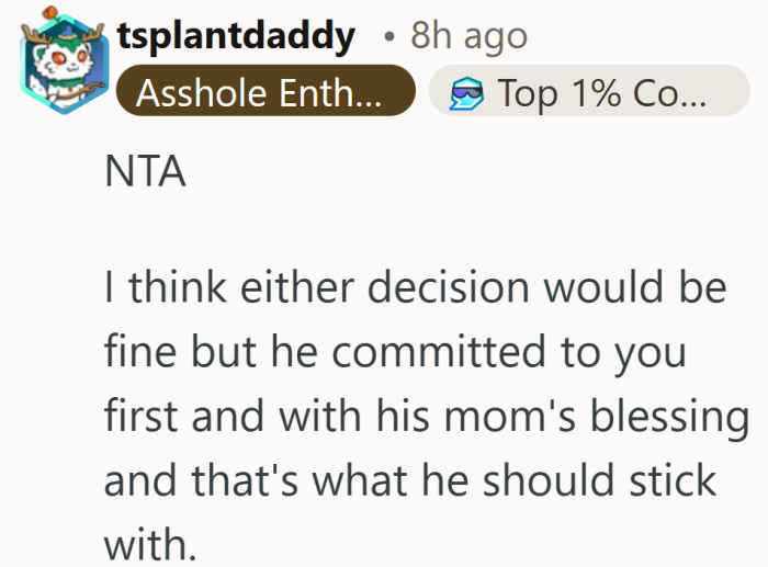 Plans matter, especially when they were made before the pressure started.