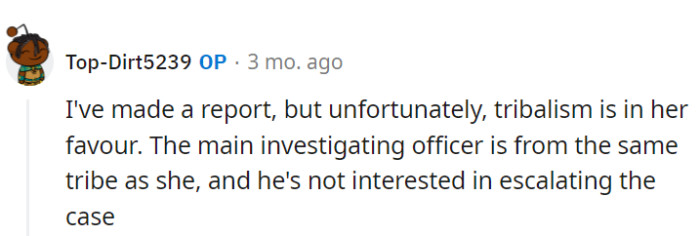 Sucks to have this kind of justice system...