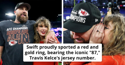 Taylor Swift Shows Her Support For Travis Kelce With Chiefs-Themed Gameday Jewelry