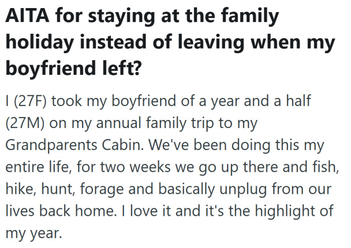 This wasn’t just a vacation for her—it was a lifelong tradition filled with family, nature, and peace.