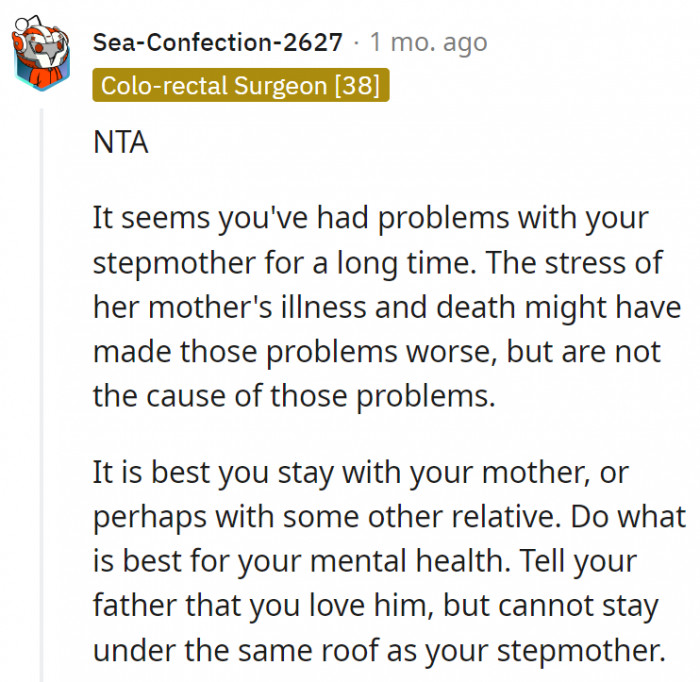 10. The problems have been there long before grandma's death