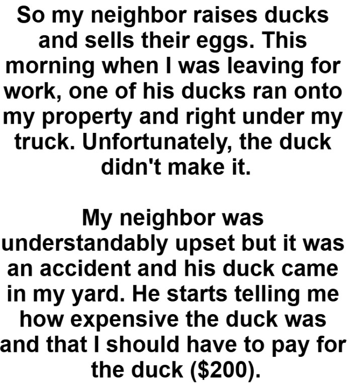 The OP kicks off his story saying...