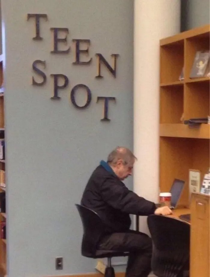 24. Do tell me if this man resembles a teen in any way...