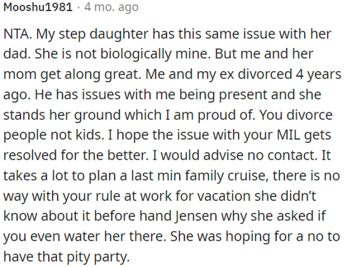 It's unlikely she didn't know about the trip