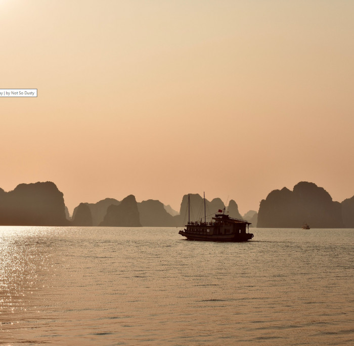 23. Ha Long Bay in Vietnam