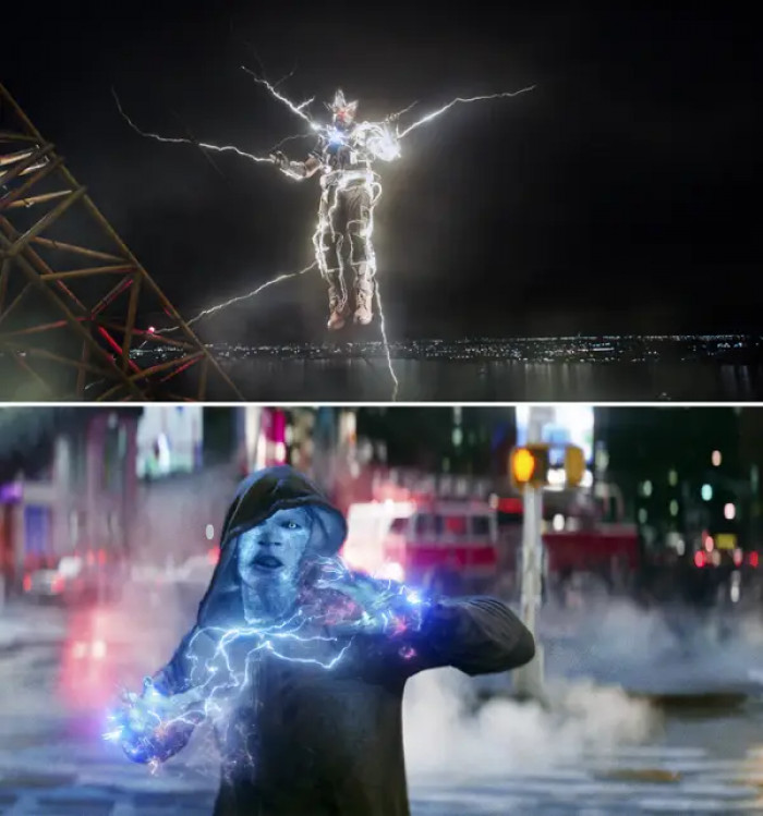 21. Jamie Foxx was most eager to don a brand-new costume for Electro and was overjoyed to shed The Amazing Spider-Man 2's blue appearance.