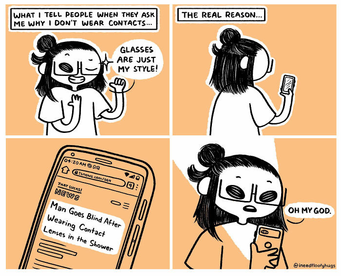 26. I prefer glasses anyway.