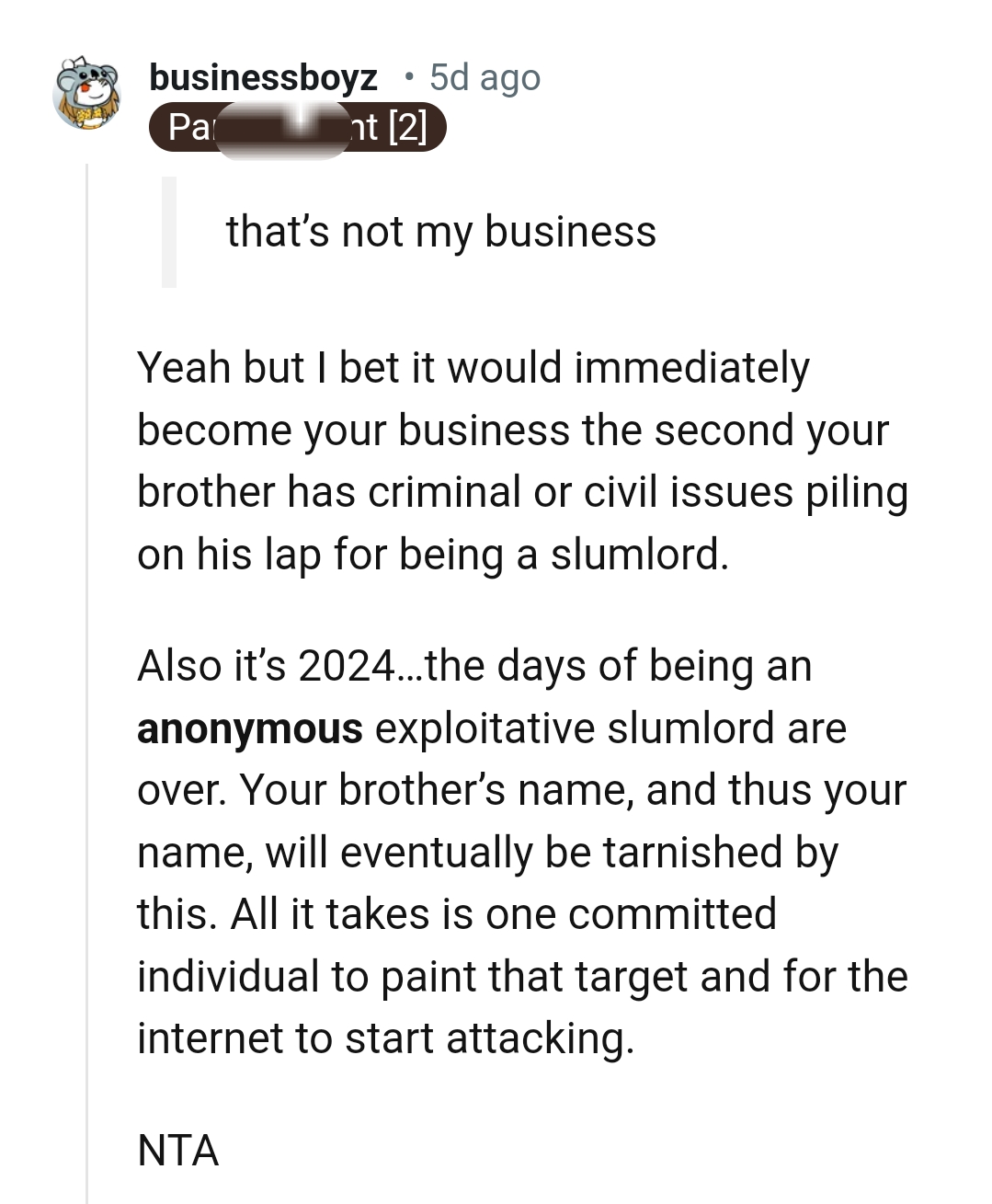 The days of being an exploitative landlord are over