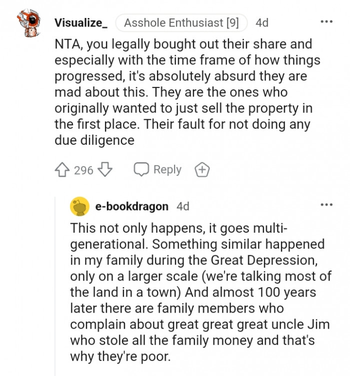 Their fault for not doing any due diligence