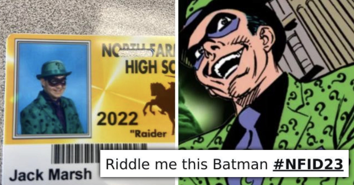 High School Let Seniors Dress Up For Their ID Pictures And Here Are 30 Who Absolutely Nailed It
