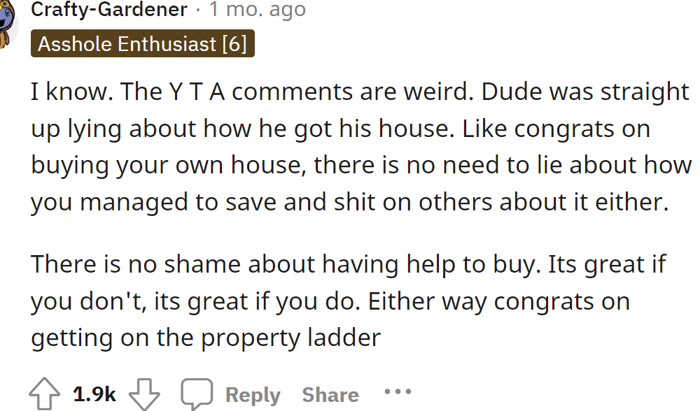 He didn't have to lie