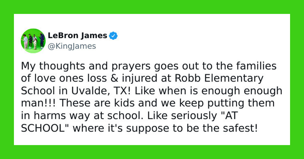 30 Celebrities Put Things Into Perspective With Their Reactions To The Uvalde Tragedy