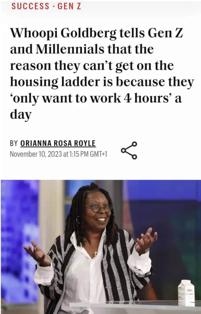 1. Yeah, we all work just 4 hours a day...