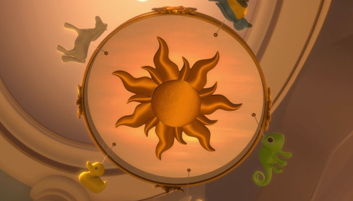 10. Rapunzel's Baby Mobile Predicted Things That Happened To Her During The Movie