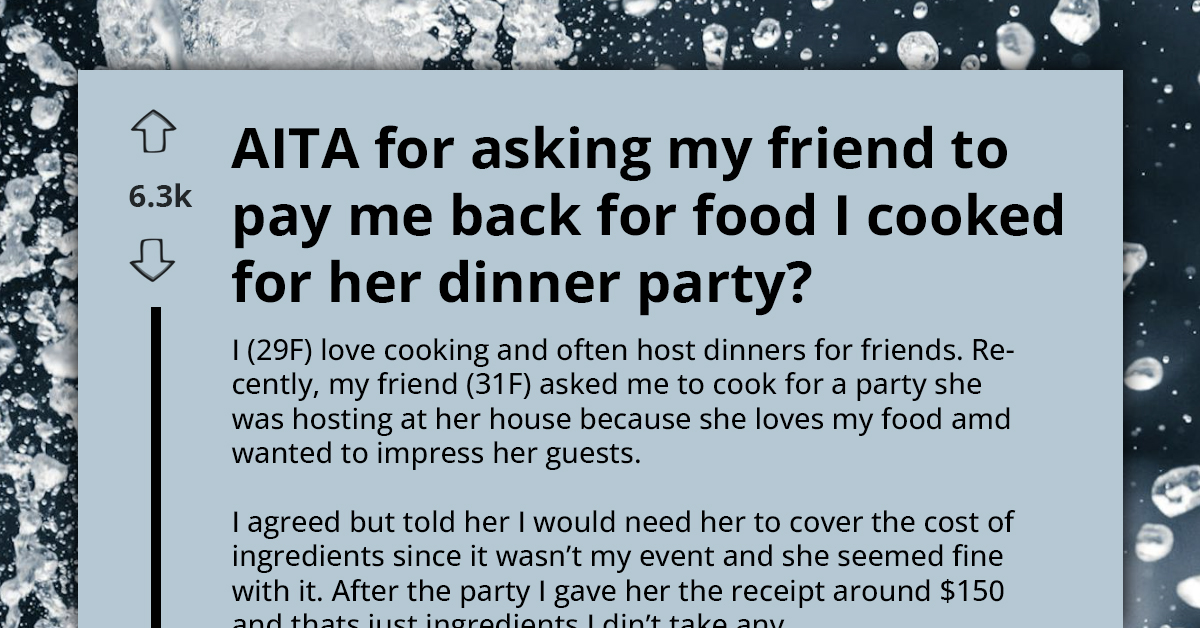 She Cooked For Her Friend’s Party - Now She’s Being Called “Tacky”