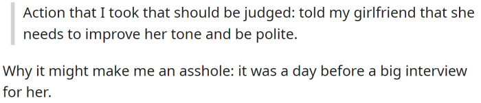 OP has offered the following explanation for why they think they might be the a-hole: