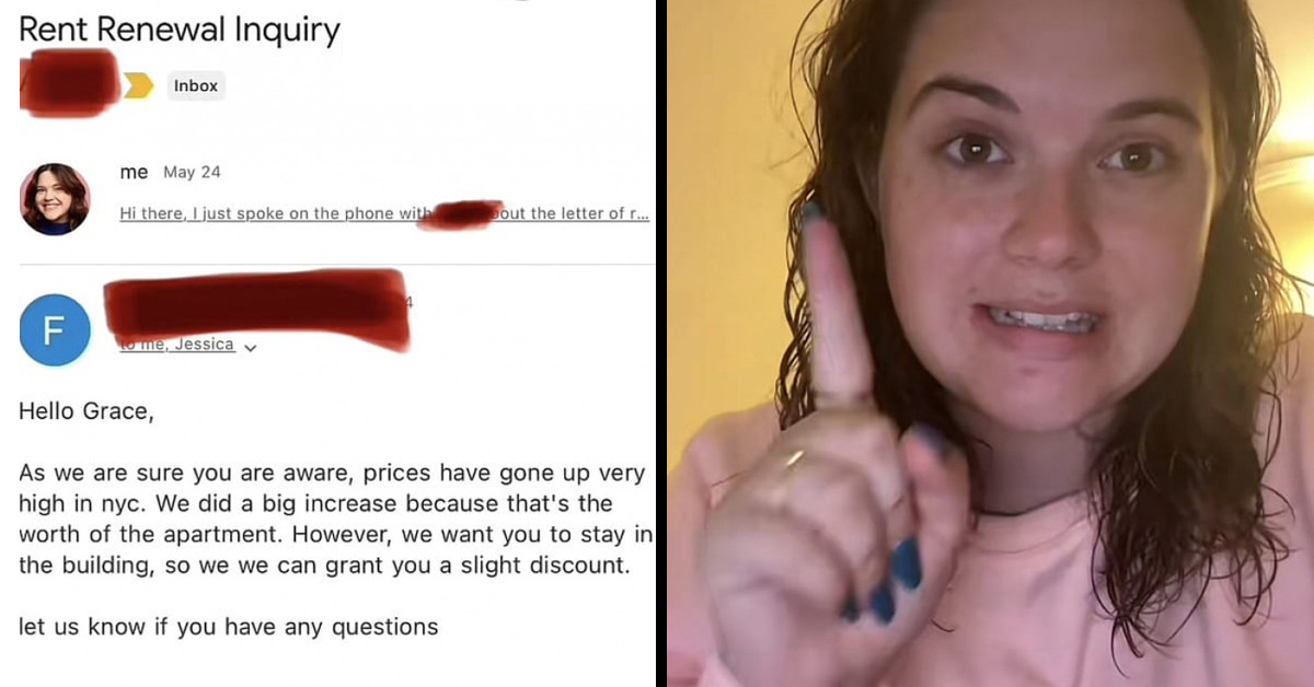 TikToker Criticizes The Landlord In A Funny Video For Increasing Rent Despite The Apartment Needing Repairs