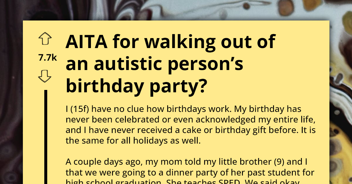 Rebel Teen Confronts Jehovah's Witness Mother Over Double Standards - No Birthdays For Them, Yet She Gifts Other Kids On Their Special Day