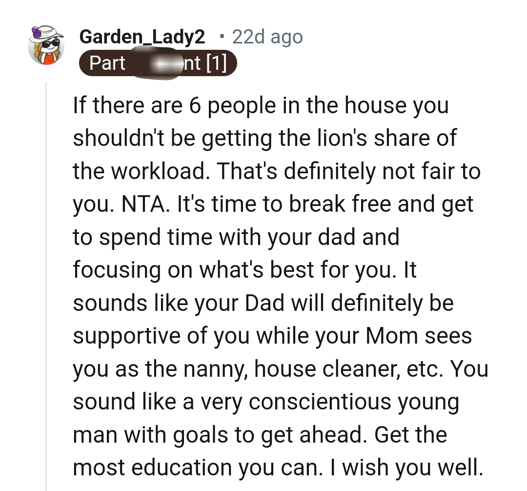 It's Time to Break Free and Spend Time with Her Dad