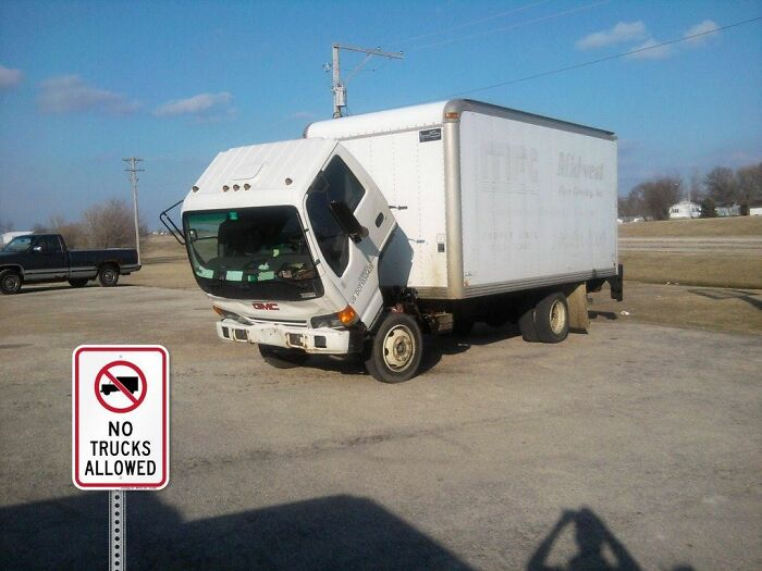 2. A disappointed truck
