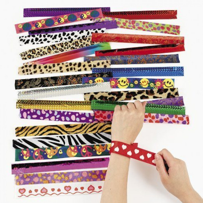 15. Slap bracelets