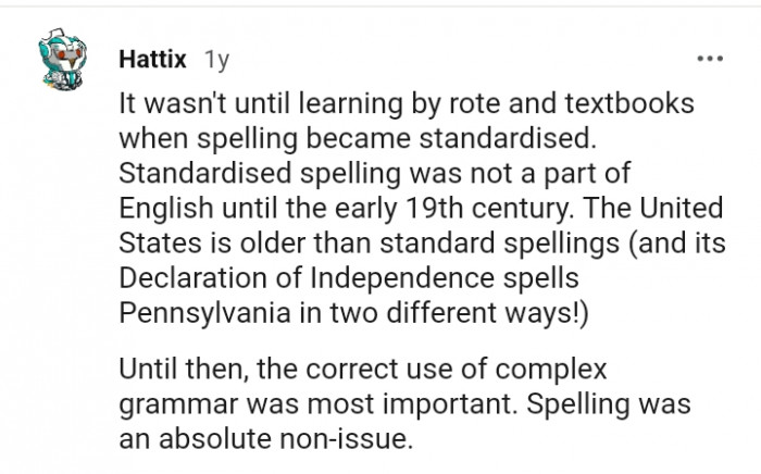 The correct use of complex grammar was most important