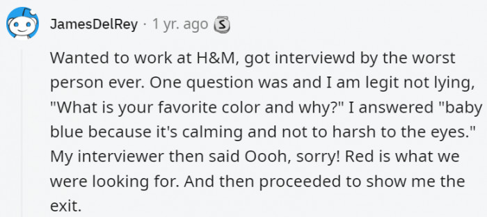 7. He probably should have shown more dedication to the company