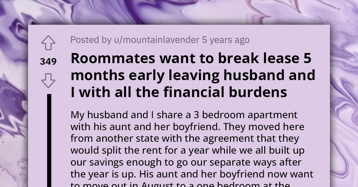 Redditor Wants Tips On Handling Roommates Ditching Lease And Leaving Them In Financial Bind