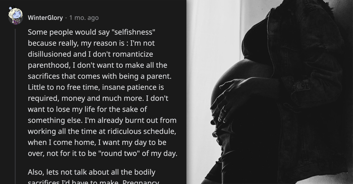 50 People Who Are Child-Free By Choice Candidly Talk About The Reasons Why They Don't Want To Become Parents