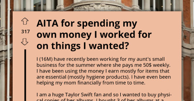 Teen Buys Taylor Swift Albums With His Paycheck and His Parents Blow Up at Him