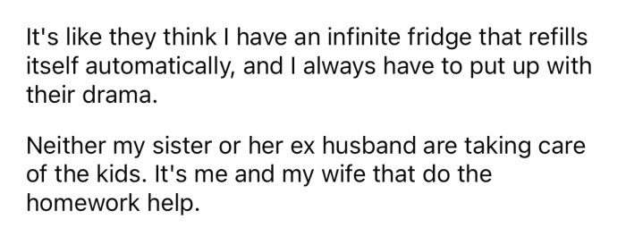 They also don't take care of their kids.