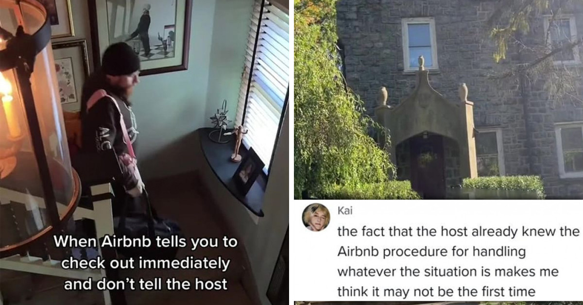 Couple Gets Shocked When Airbnb Messages Them To Get Out Of Their Rental ASAP Without Telling The Host